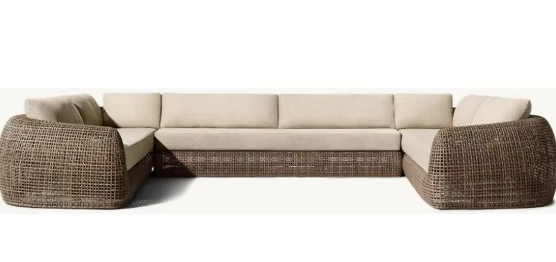 Outdoor Furniture For Sale - Heißer Verkauf U-form Modulare Outdoor Möbel
