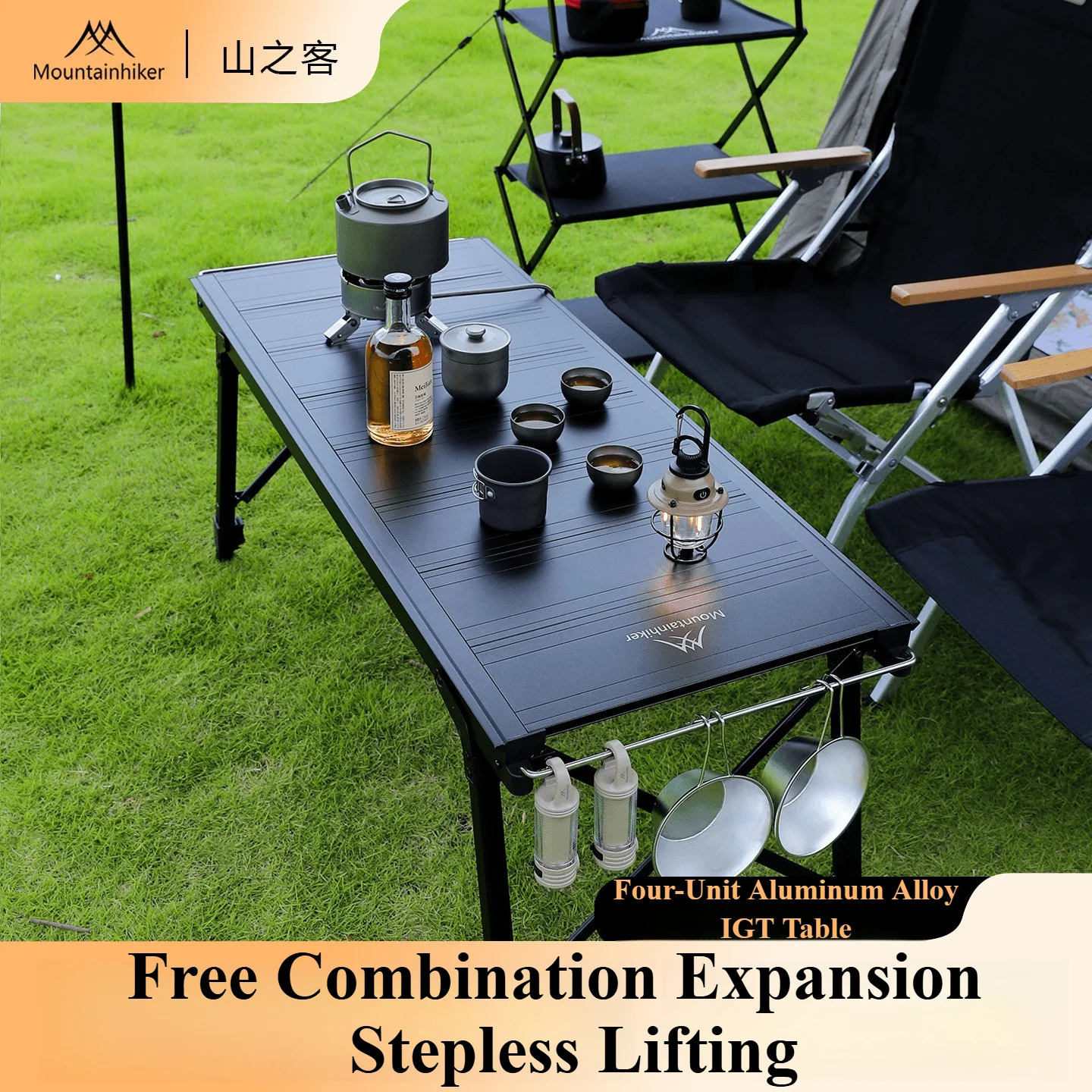 Outdoor Furniture Australia - Mountainhiker Camping Klapplift Abnehmbare Multi-Einheit IGT