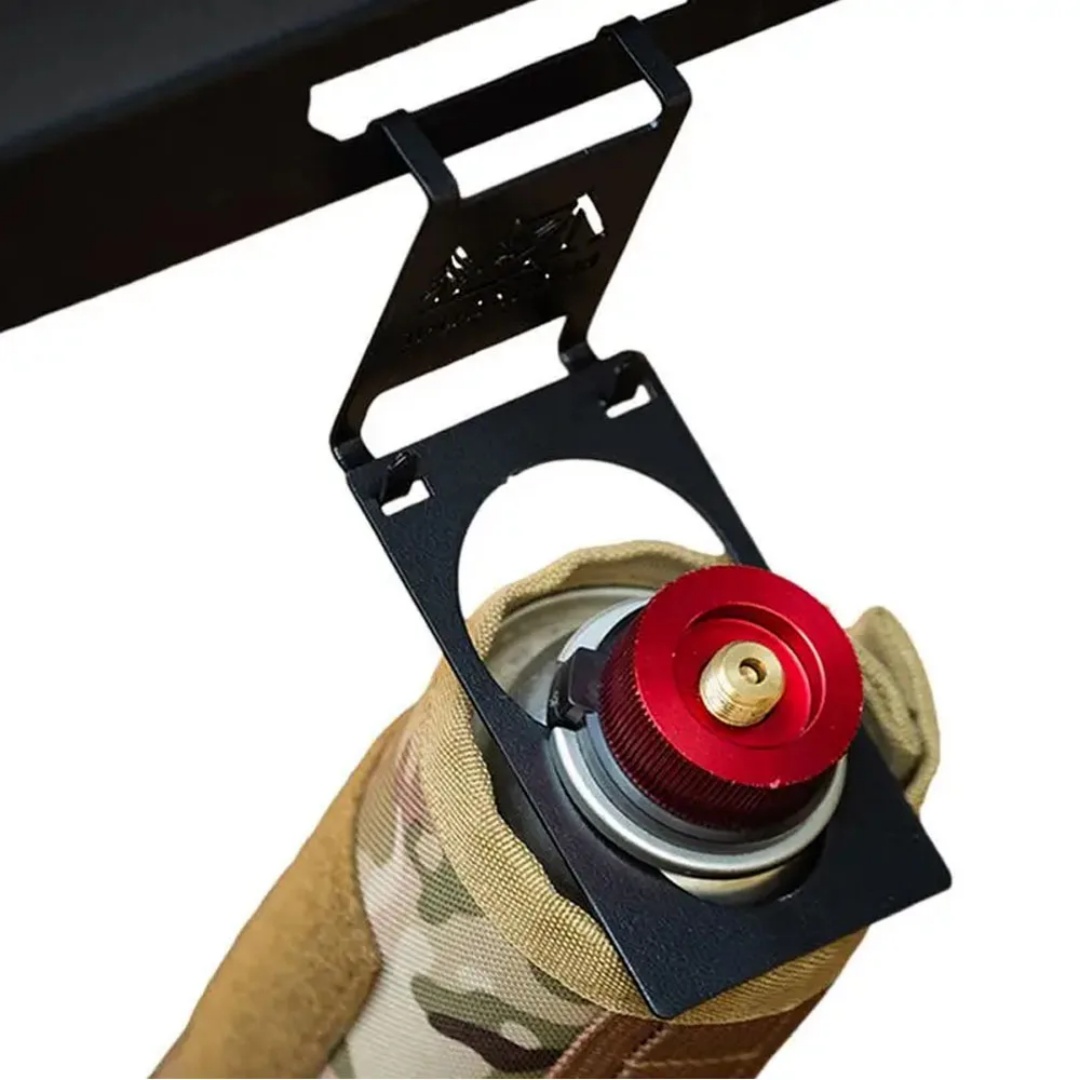 Outdoor Furniture Iron - Gastank-Aufhängehaken, Gaskartuschen-Aufhängehaken, Gastank-Zubehör, Outdoor-Camping-Werkzeug für Campingtisch,