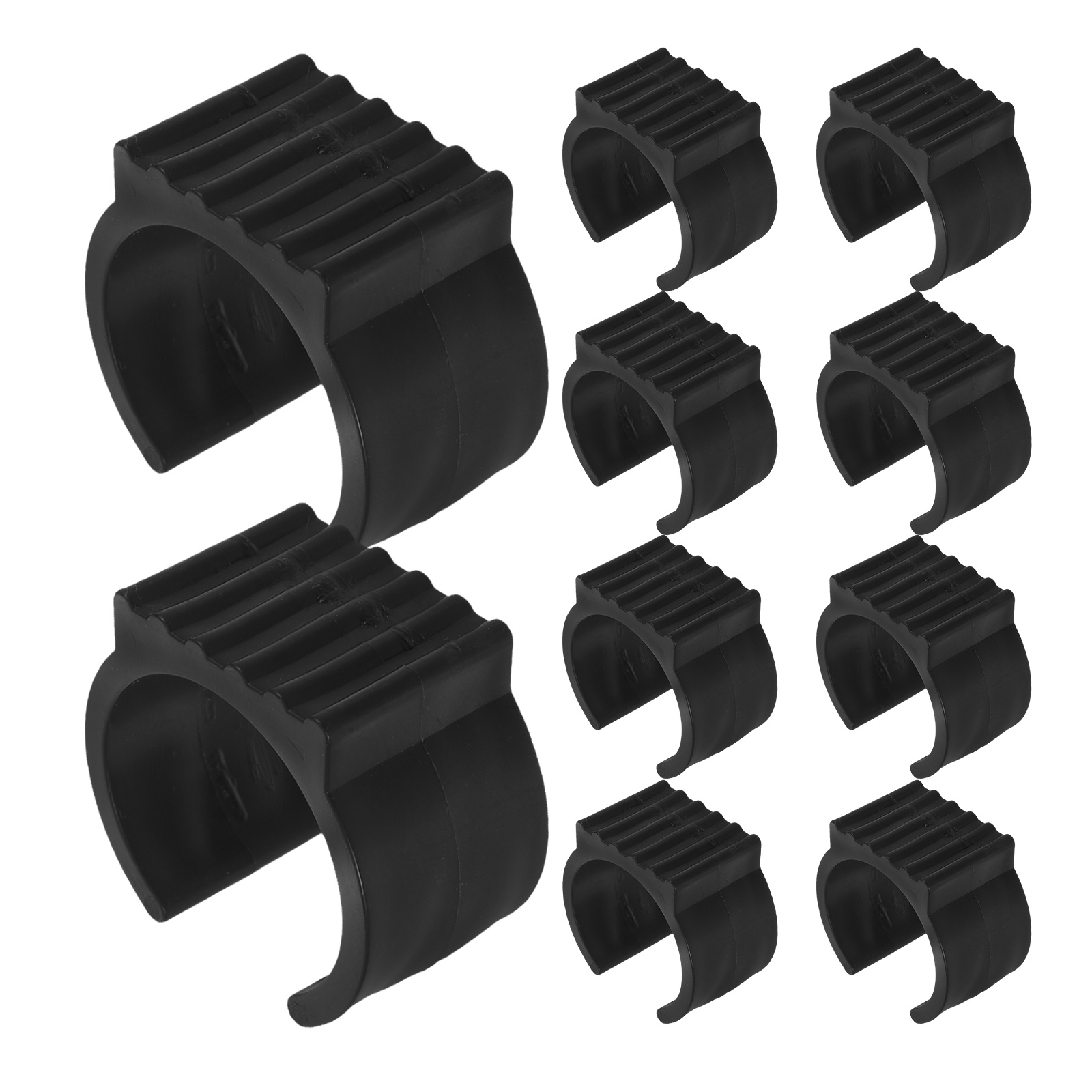 Outdoor Furniture Protector - 20 Stück Hängemattenständer-Fußpolster, 38–42 mm, U-förmige