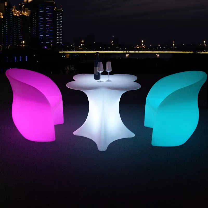 Outdoor Furniture For Sale - Fabrikverkauf Günstige Kunststoff-Bartische und -Stühle Wiederaufladbare