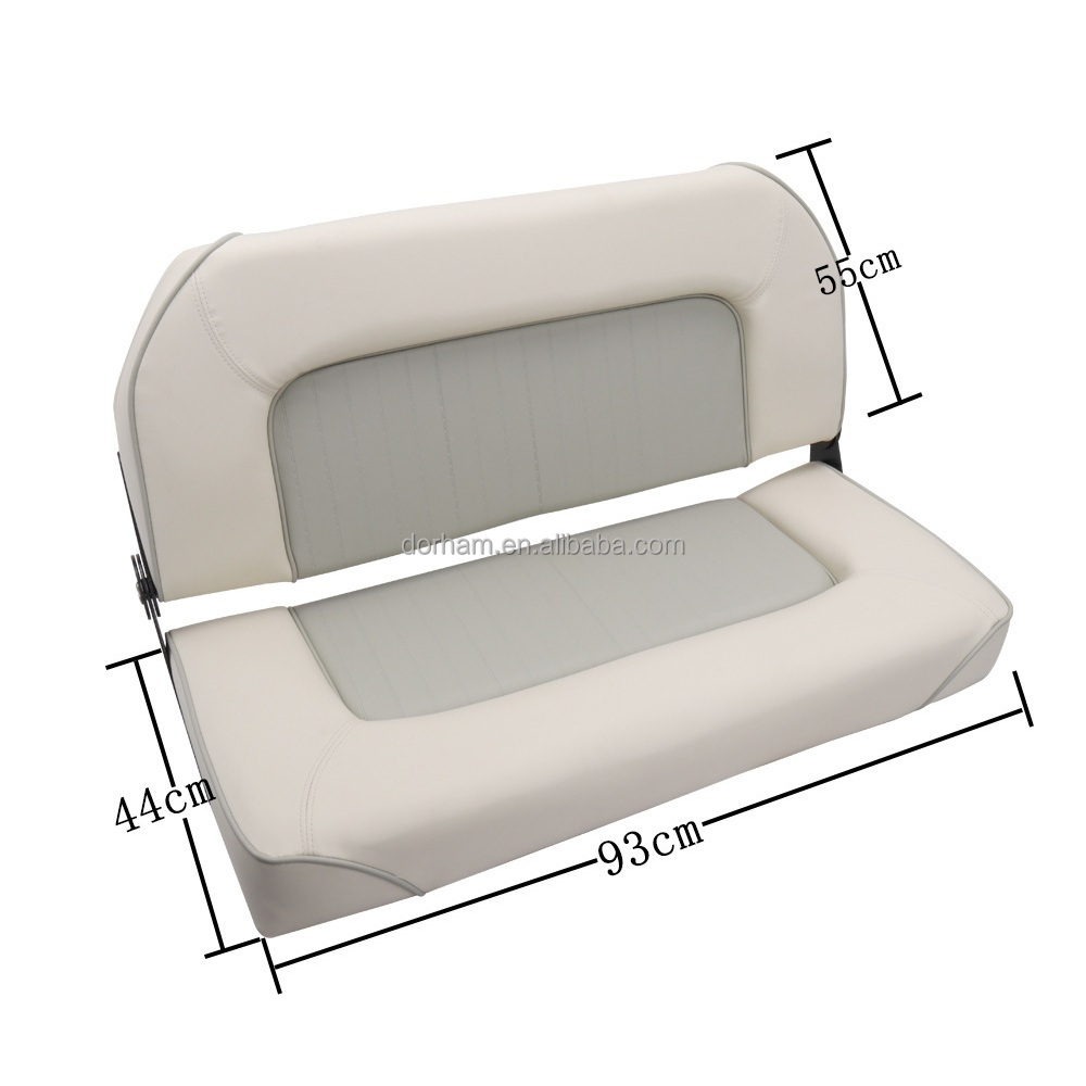 Outdoor Furniture Used - Marine Doppel-Klappsitz mit niedriger Rückenlehne und