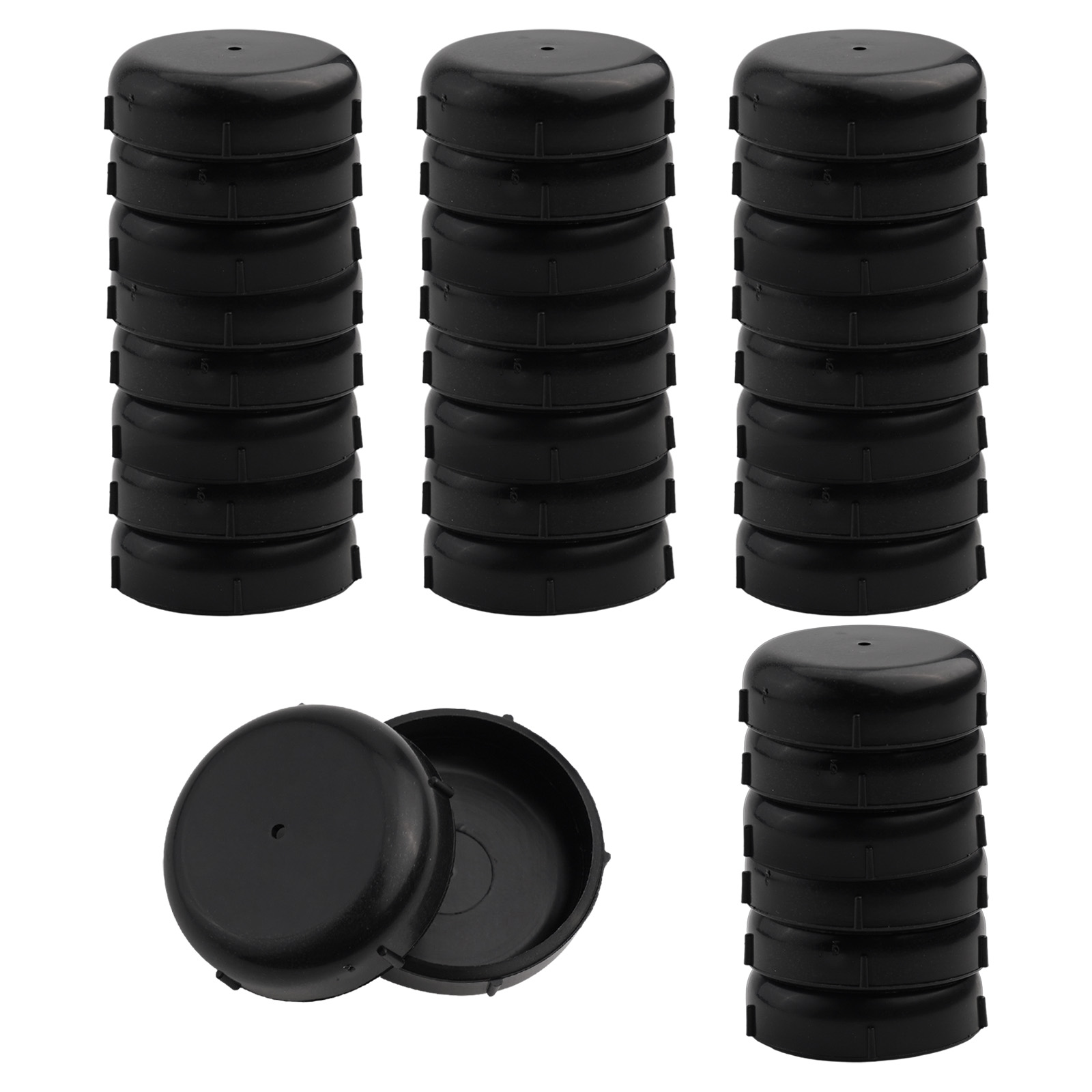 Outdoor Furniture Iron - Outdoor-Möbelfußschoner aus Schmiedeeisen, 32er-Pack mit Drainagelöchern