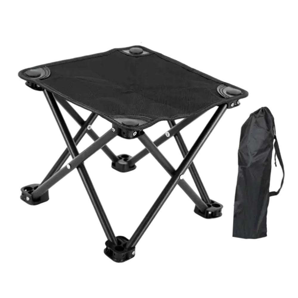 Outdoor Furniture Used - Tragbarer Klapphocker, leichter Mini-Campinghocker für den