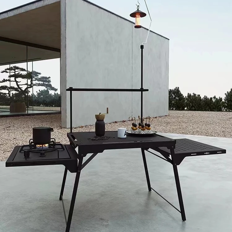 Outdoor Furniture Warehouse - Neuer SM-IGTN Aluminium Tragbarer Camping-Küchentisch –