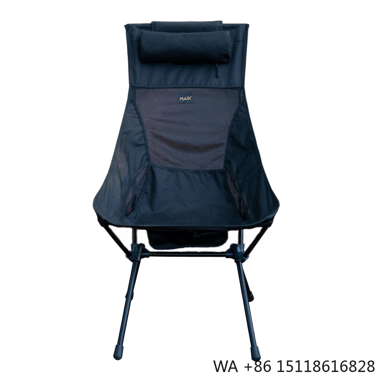 Outdoor Furniture Warehouse - Tragbarer Hochlehner-Strand- und Gartenstuhl, Ultraleichter Klappbarer
