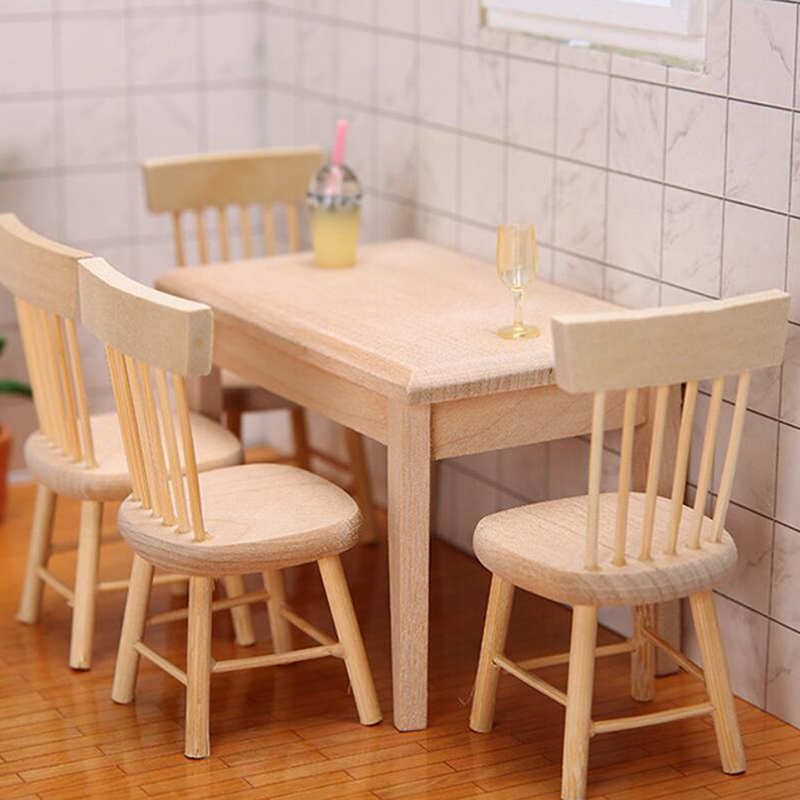 1/12 Miniatur Puppenhaus Möbel – Bistro Table Set Bewertung und Preis