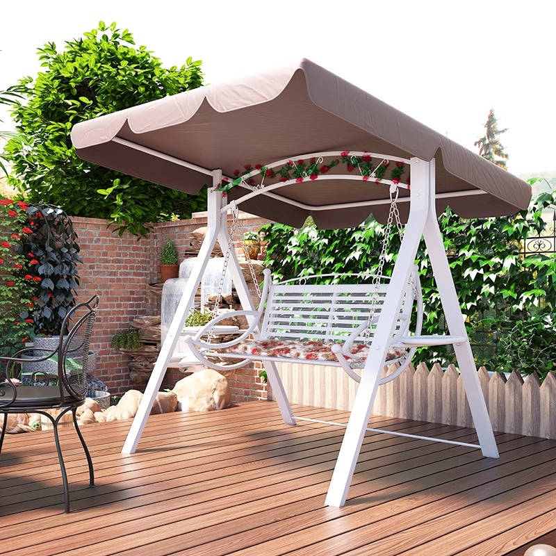 Hof Doppel Outdoor Schwingen O – Outdoor Furniture Iron Bewertung und Preis