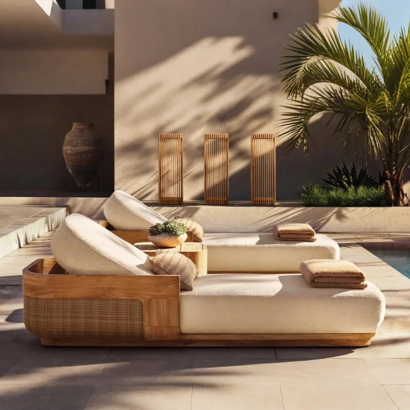 Sonnenliege & Tagesbett-Set au – Rattan Lounge Set Bewertung und Preis