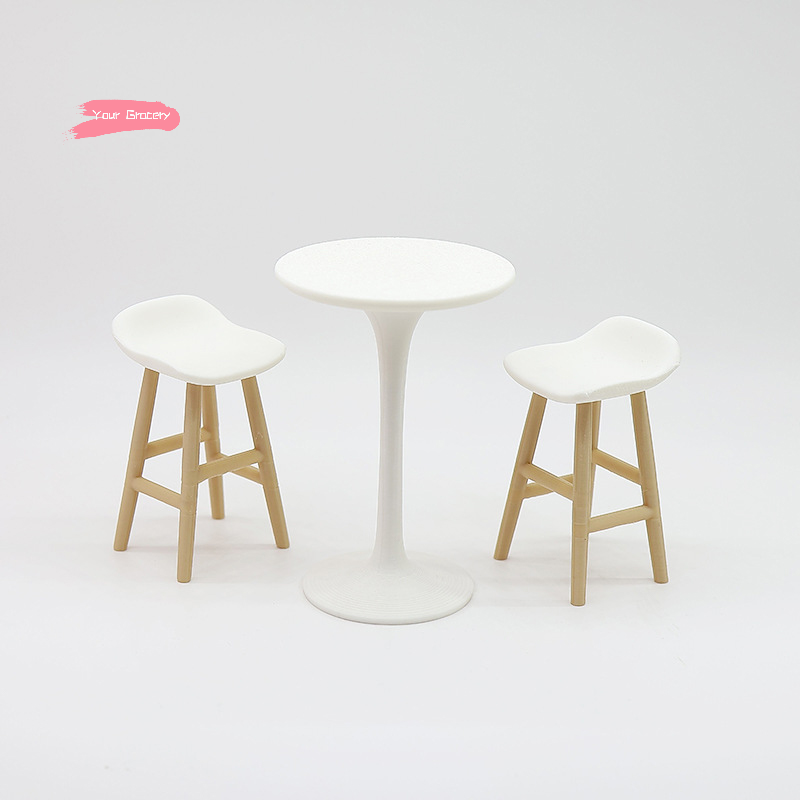 Miniatur-Puppenhaus, hochbeini – Bistro Table Set Bewertung und Preis