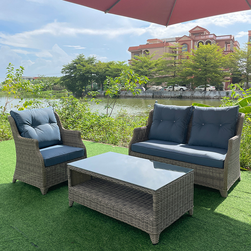 Gartenmöbel-Sets Tisch und Stü – Rattan Lounge Set Bewertung und Preis