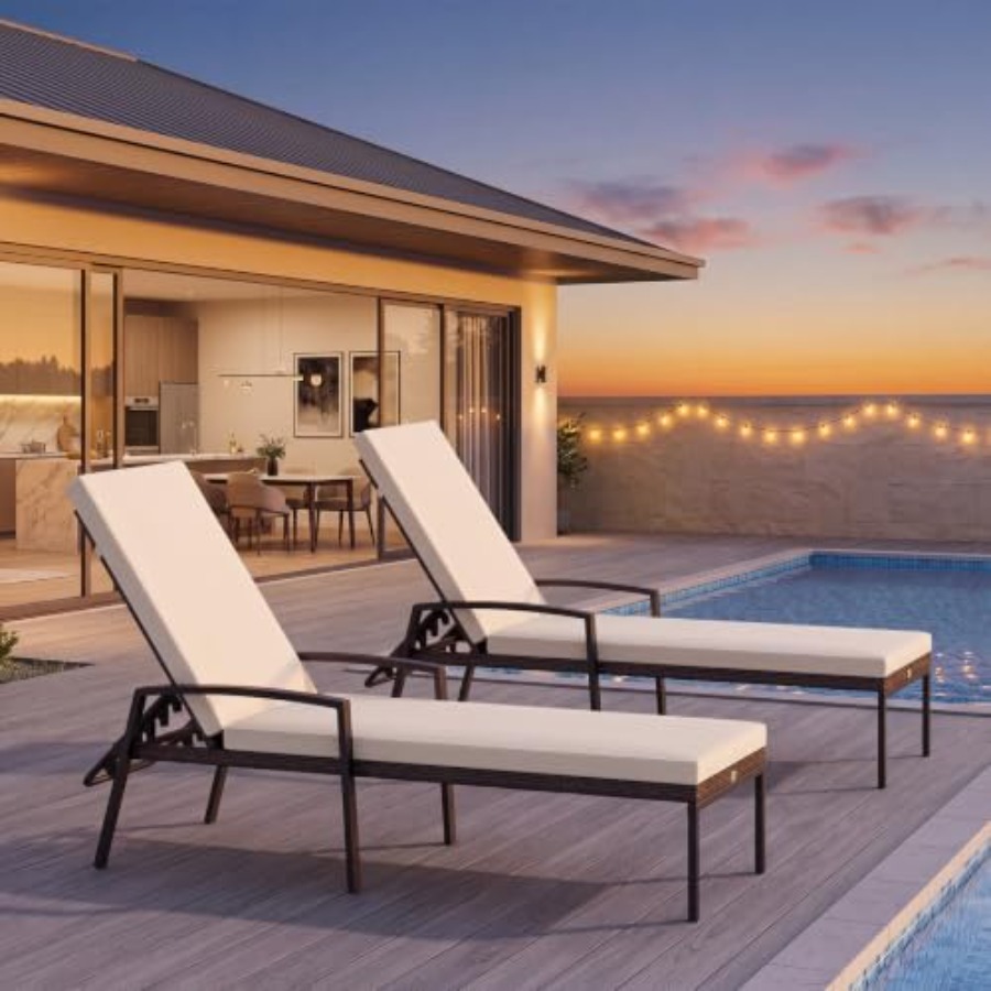 Gartenmöbel-Set: Rattan-Lounge – Rattan Lounge Set Bewertung und Preis