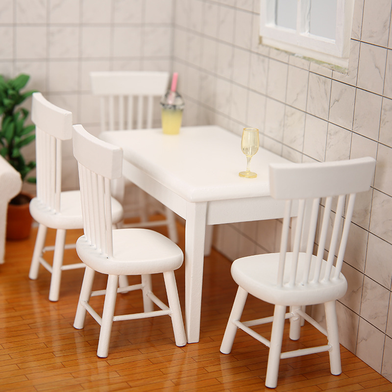 Miniatur-Puppenhausmöbel, Esst – Bistro Table Set Bewertung und Preis