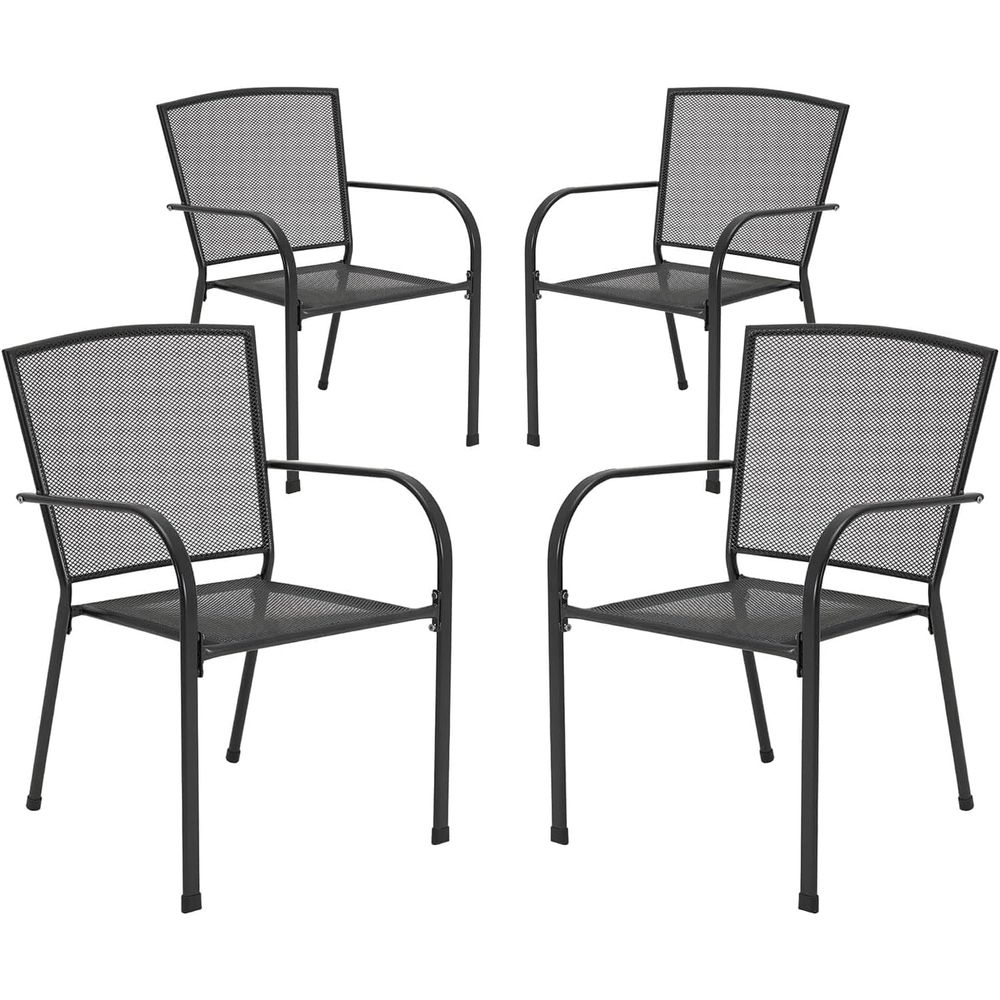 Outdoor-Gartenstuhl-Set mit 4  – Outdoor Furniture Ofo Bewertung und Preis