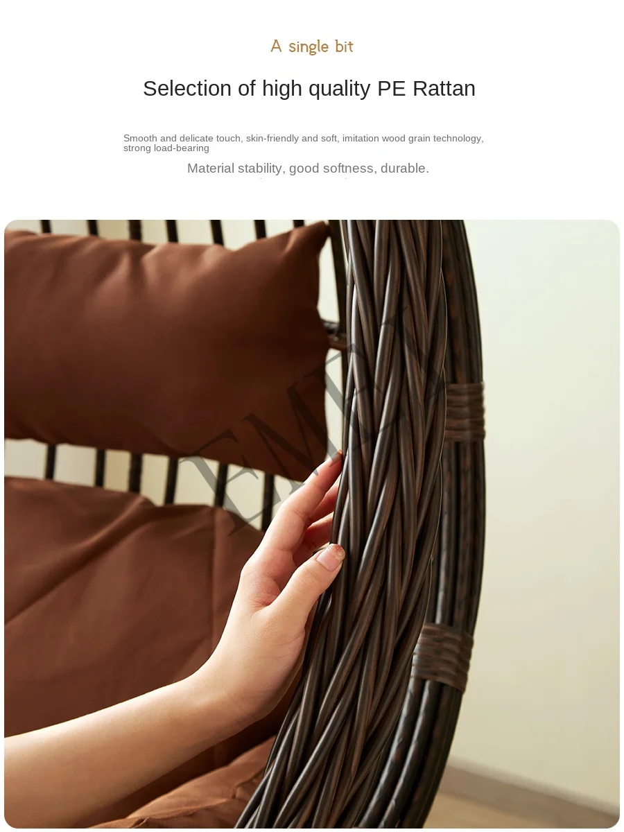 Hängender Rattan-Schaukelstuhl – Outdoor Furniture Iron Bewertung und Preis