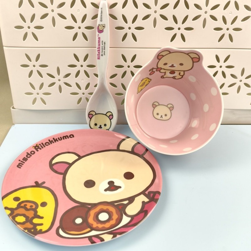 Entzückendes Rilakkuma-Geschir – Bistro Table Set Bewertung und Preis
