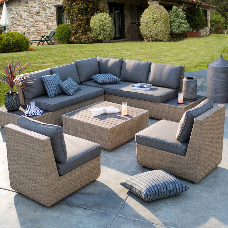 Outdoor-Sofa, Rattan-Gartenmöb – Outdoor Furniture For Sale Bewertung und Preis