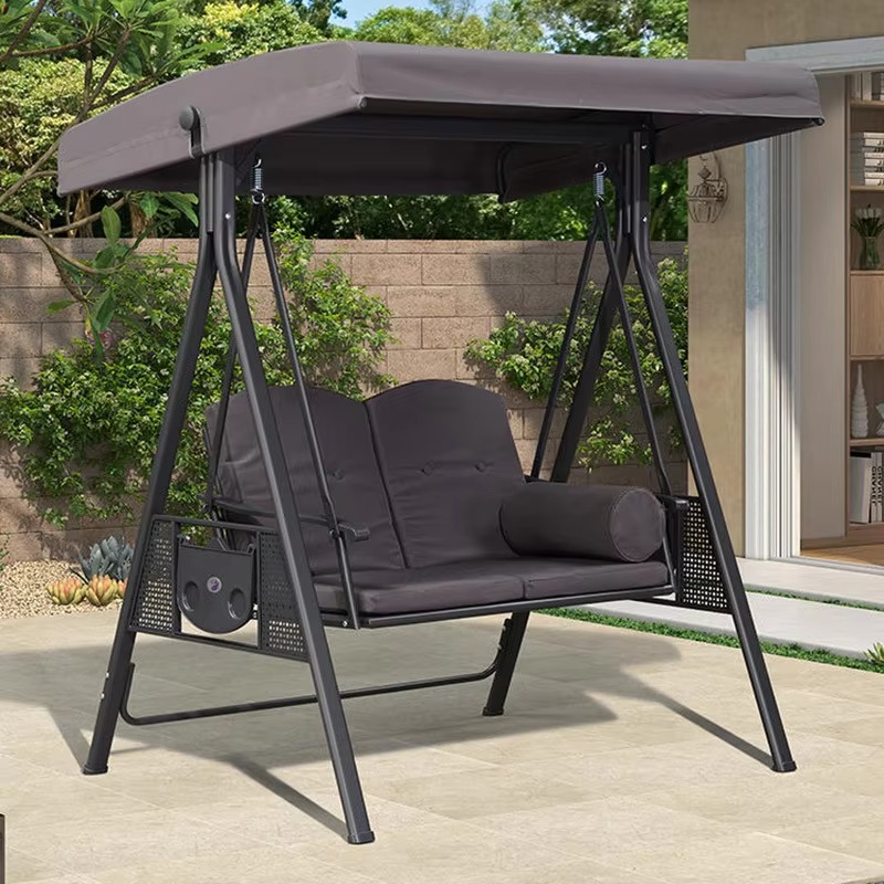 Moderner Doppel-Eisen-Hängeses – Outdoor Furniture Iron Bewertung und Preis